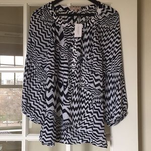 BR fall 2013 XL pullover blouse NWT